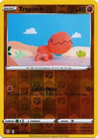 Darkness Ablaze Trapinch #89/189 reverse holo